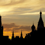 Silhouettes of the Moscow Kremlin